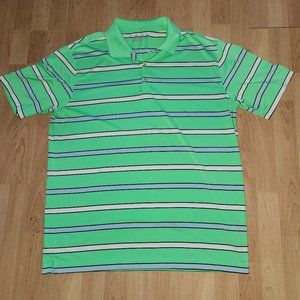 Green Nike Dri Fit Golf Shirt